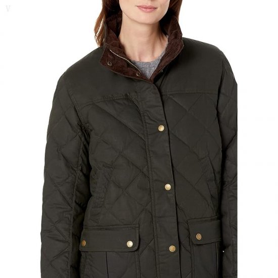 L.L.Bean Upcountry Waxed Cotton Down Jacket Loden ID-EKsbHhHr