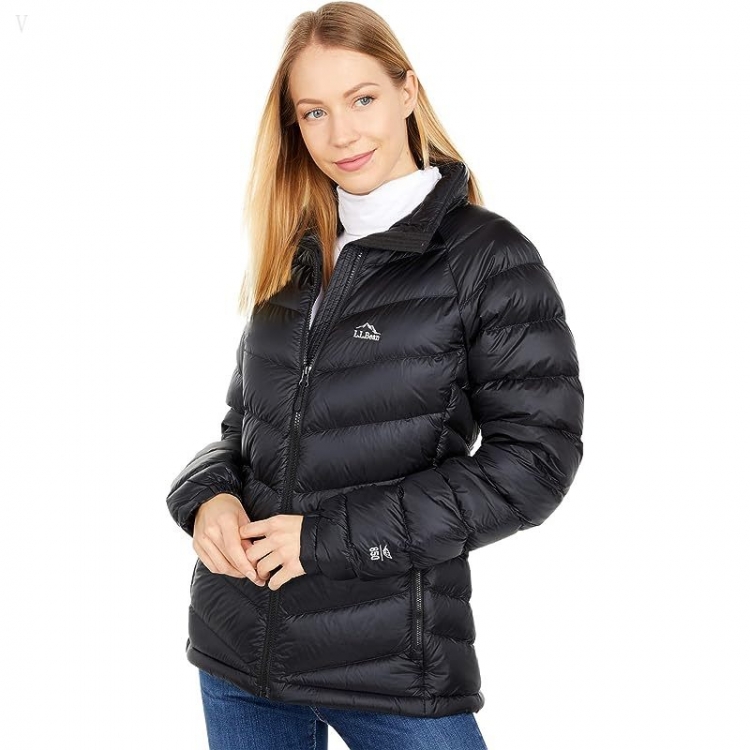 L.L.Bean Ultralight 850 Down Jacket Black ID-SfBDh7KV - Click Image to Close