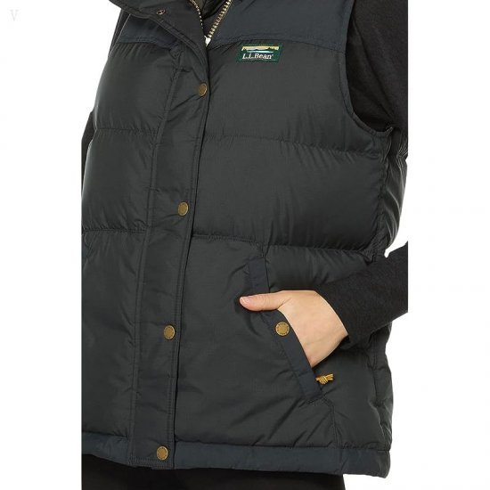 L.L.Bean Mountain Classic Down Vest Black ID-zv11AcoU