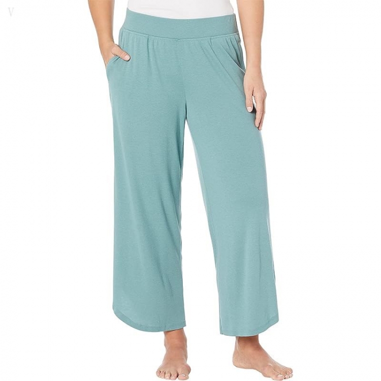 L.L.Bean Petite Restore Sleep Pants Sea Pine ID-zmk0VlEm - Click Image to Close