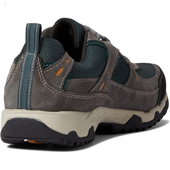 L.L.Bean Trail Model Hiker 4 Water Resistant Low Asphalt/Black Forest Green ID-JybRcBAg