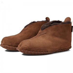 L.L.Bean Wicked Good Slippers Chocolate Brown ID-hfXNXTKw