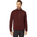 L.L.Bean Adventure Grid Fleece 1/4 Zip Burgundy ID-QHkmvdhQ