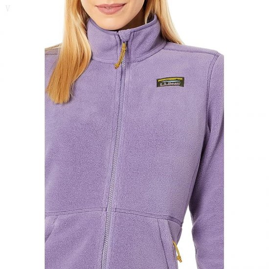 L.L.Bean Mountain Classic Fleece Jacket Muted Purple ID-feggrQ8t