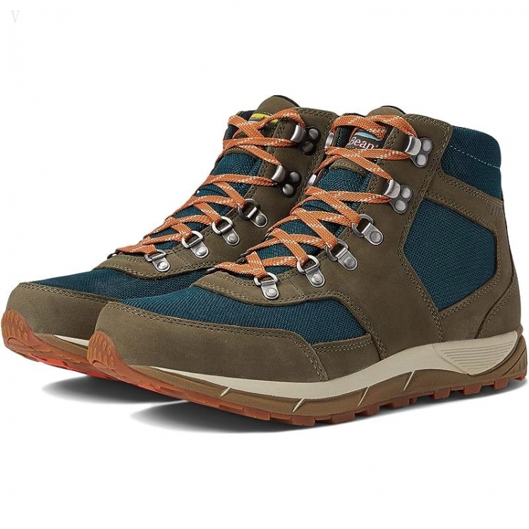 L.L.Bean Mountain Classic Water Resistant Hiker Kelp Green/Deepest Green ID-LdK7Aqcm - Click Image to Close