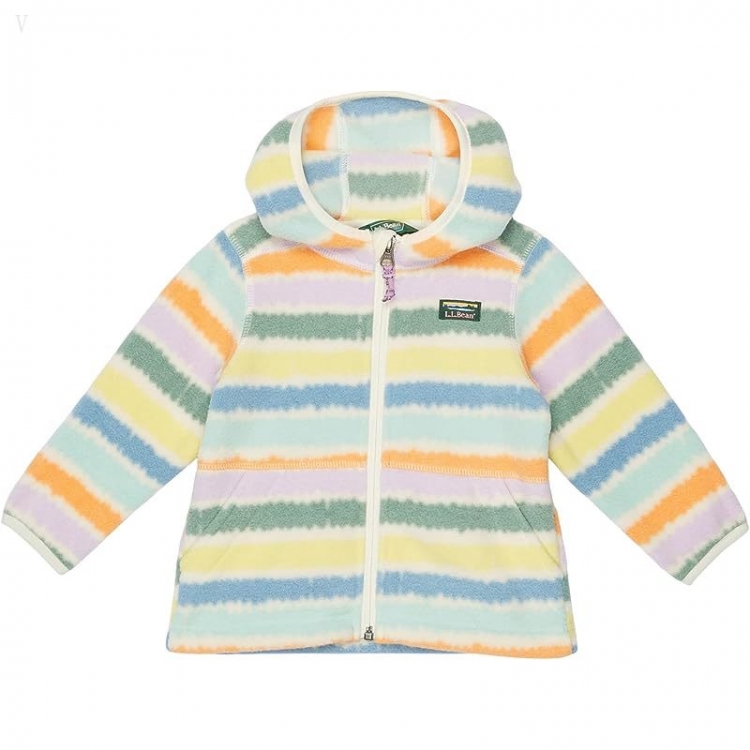 L.L.Bean Mountain Classic Fleece Print (Infant) Cream Multi Stripe ID-SmVu47of - Click Image to Close