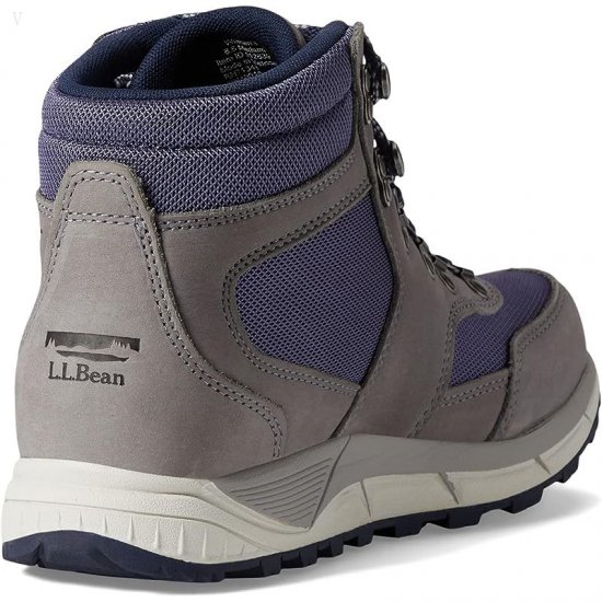 L.L.Bean Mountain Classic Water Resistant Hiker Frost Gray/Raw Indigo ID-DmthIQDN