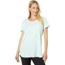 L.L.Bean Beyond Soft Crew Neck Tee Short Sleeve Nautical Aqua ID-1OXv8VDB