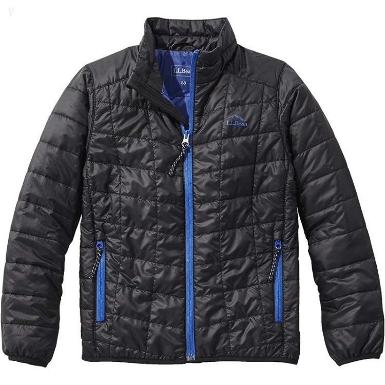 L.L.Bean PrimaLoft Packaway Jacket (Big Kids) Black ID-4xkZVaST - Click Image to Close