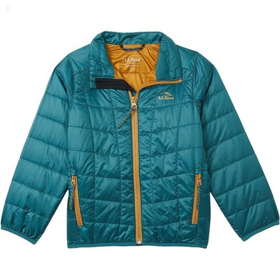 L.L.Bean PrimaLoft Packaway Jacket (Little Kids) Spruce Pine ID-CZk6buAm