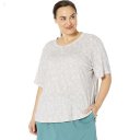 L.L.Bean Plus Size Restore Sleep Top Print Lilac Mist Print ID-tDEwVRQl