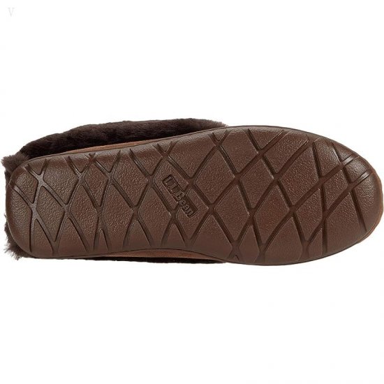 L.L.Bean Wicked Good Moccasins Chocolate Brown ID-6LPLxB6G