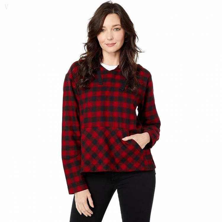 L.L.Bean Scotch Plaid Flannel Sleep Top Rob Roy ID-3gtrgVQb - Click Image to Close