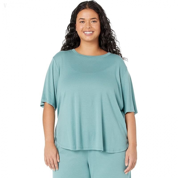 L.L.Bean Plus Size Restore Sleep Top Sea Pine ID-LMM5kSVS - Click Image to Close