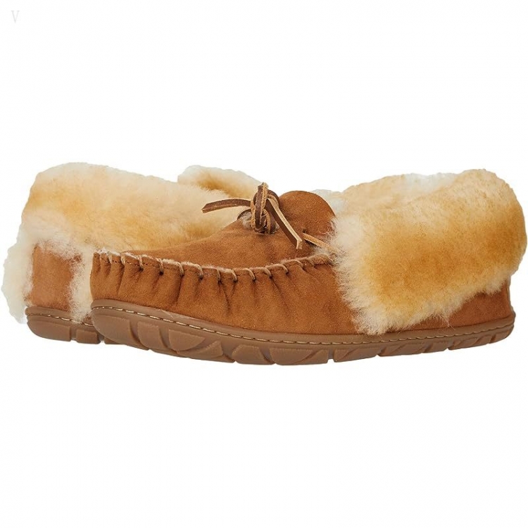 L.L.Bean Wicked Good Moccasins Brown ID-nhwnVme5 - Click Image to Close