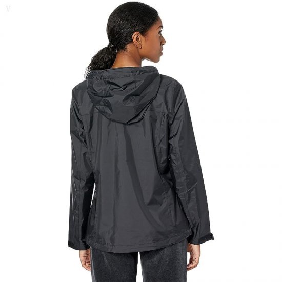 L.L.Bean Petite Trail Model Rain Jacket Black ID-lO8brQfu