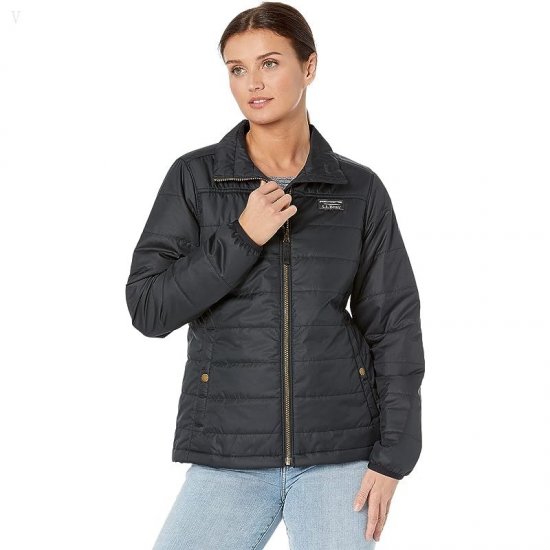 L.L.Bean Petite Mountain Classic Puffer Jacket Black ID-dg0tleTg