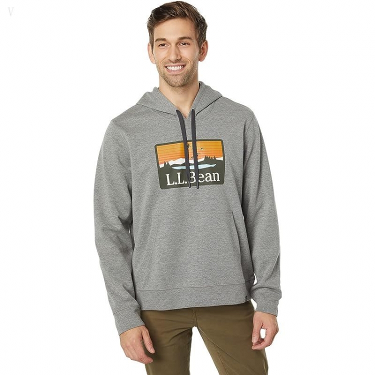 L.L.Bean Northwoods Hunter's Hoodie Gray Heather ID-lvIrF0ce - Click Image to Close