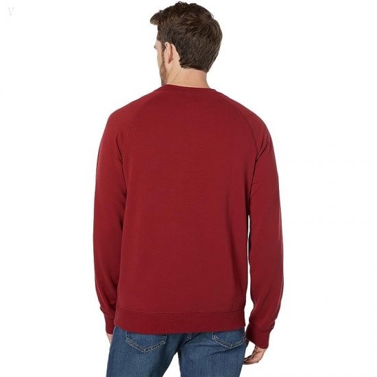 L.L.Bean Camp Crew Neck Mountain Red ID-cjPmTOU2