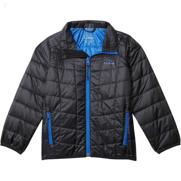 L.L.Bean PrimaLoft Packaway Jacket (Little Kids) Black ID-2poIH5Tv - Click Image to Close