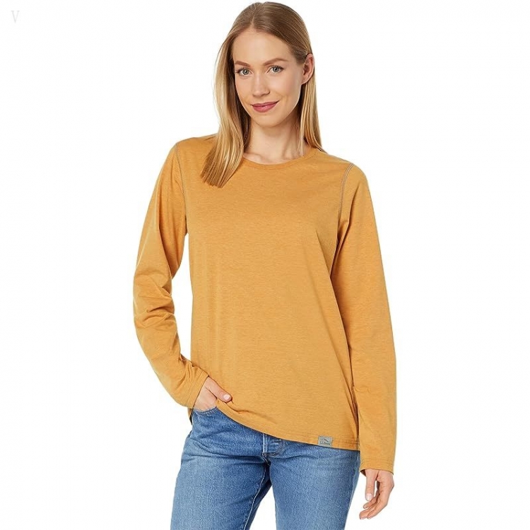 L.L.Bean Insect Shield Field Tee Long Sleeve Dark Amber ID-nJ2sYPMD - Click Image to Close