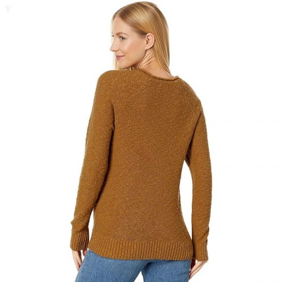 L.L.Bean Midweight Cotton Slub Rollneck Pullover Saddle ID-5lsCrdH6