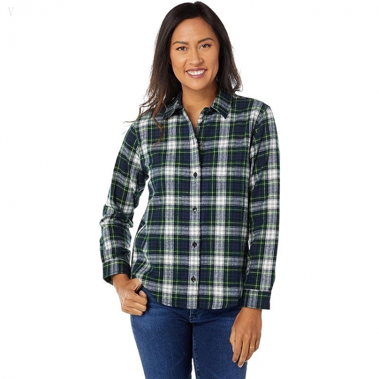 L.L.Bean Petite Scotch Plaid Shirt Dress Gordon ID-r4z9Vxzt - Click Image to Close