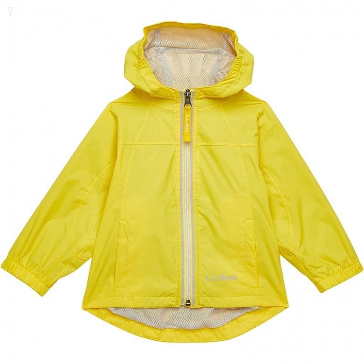 L.L.Bean Discovery Rain Jacket (Infant) Bright Yellow ID-ktm71LJF - Click Image to Close