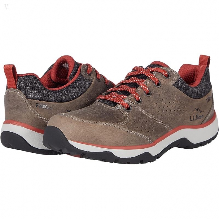 L.L.Bean Trailduster Hiker Low Frost Gray/Iron ID-dUS687fZ - Click Image to Close