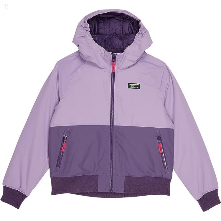 L.L.Bean Warm Up Insulated Jacket (Big Kids) Dusty Violet/Muted Purple ID-BUOwC0xt - Click Image to Close