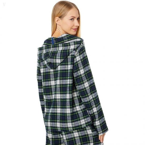 L.L.Bean Scotch Plaid Flannel Sleep Top Dress Gordon ID-EdbwBb4D