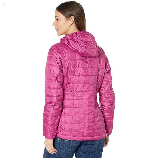 L.L.Bean Petite Primaloft Packaway Jacket Sugarplum/Bramble Berry ID-Li24Ncbk