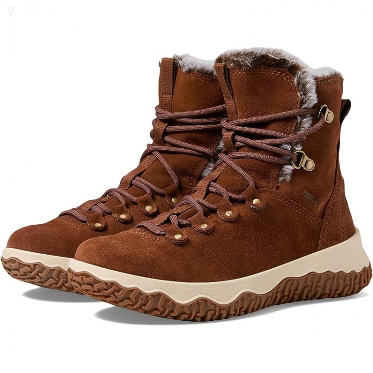 L.L.Bean Day Venture Boot Insulated Muk Luk Boot Cinnamon ID-4xoXs0WP - Click Image to Close