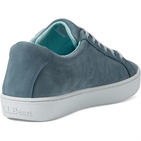 L.L.Bean Eco Bay Leather Oxford Slate/Cool Sea Blue ID-i0NFkh5c