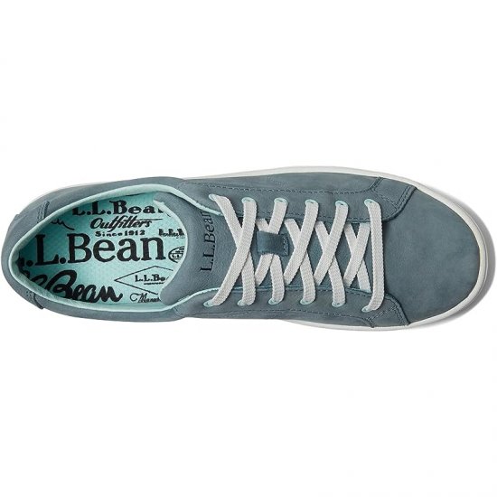 L.L.Bean Eco Bay Leather Oxford Slate/Cool Sea Blue ID-i0NFkh5c