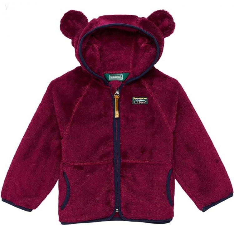 L.L.Bean Hi-Pile Fleece Jacket (Infant) Rich Berry ID-IUpmhCfY - Click Image to Close