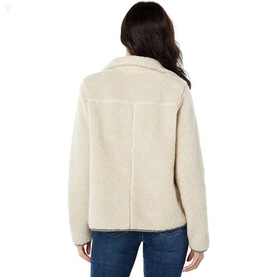 L.L.Bean Bean\'s Sherpa Fleece Jacket Soapstone ID-jEbriWse