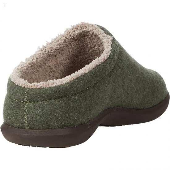 L.L.Bean Daybreak Scuffs Motif Green Puppies ID-gz83LDIC