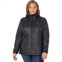 L.L.Bean Plus Size Primaloft Packaway Hooded Jacket Black ID-tHRbvMHa