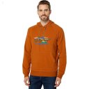 L.L.Bean Camp Hoodie Graphic Regular Russet Clay/Mountain Scene ID-BsOHD11q