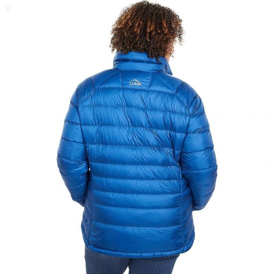 L.L.Bean Plus Size Ultralight 850 Down Jacket Ocean Blue ID-te9DxYBp