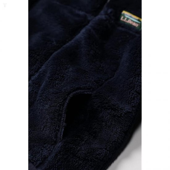 L.L.Bean Hi-Pile Fleece (Little Kids) Bright Navy ID-YuTagFQF