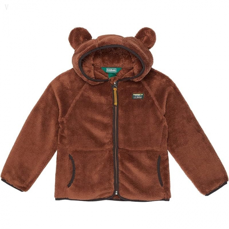 L.L.Bean Hi-Pile Fleece Jacket (Toddler) Dark Barley ID-LopEKF3O - Click Image to Close