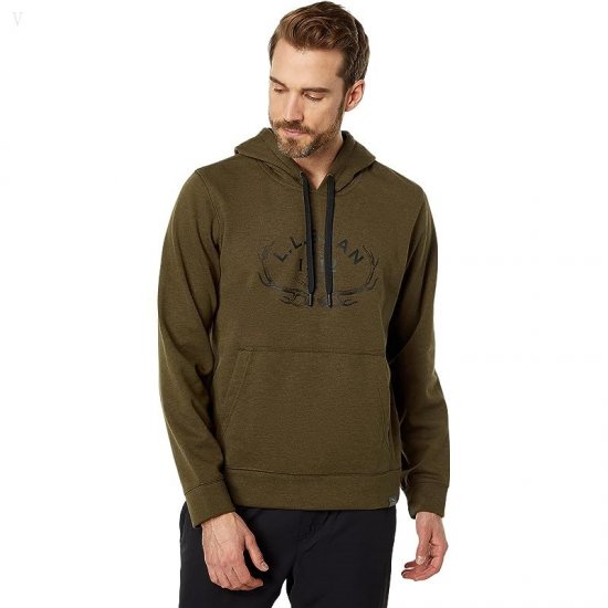 L.L.Bean Northwoods Hunter's Hoodie Dark Ash Heather ID-LCgbd0aL