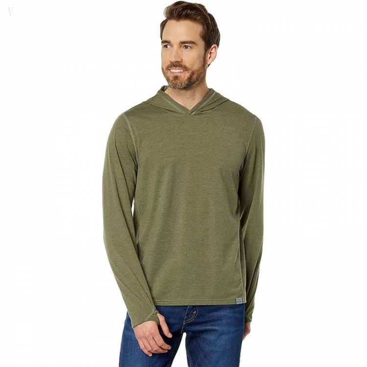 L.L.Bean Insect Shield Hoodie Regular Kelp Green ID-ikl0ZrfA - Click Image to Close