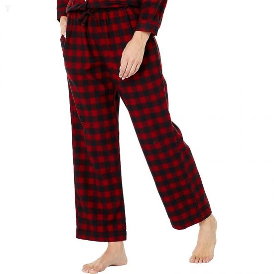 L.L.Bean Petite Scotch Plaid Flannel Pajamas Plaid Rob Roy ID-g7nmEgq7