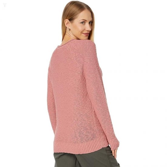 L.L.Bean Midweight Cotton Slub Rollneck Pullover Rose Wash ID-a2RqTkiM