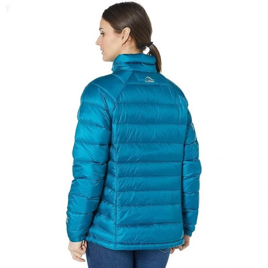 L.L.Bean Petite Ultralight 850 Down Jacket Deep Lagoon ID-3FobWXi3