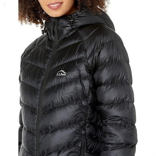 L.L.Bean Ultralight 850 Down Hooded Jacket Black ID-UGjxouTJ