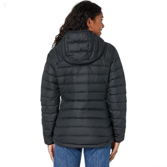 L.L.Bean Petite Down Hooded Jacket Black ID-zEQ7CZGw